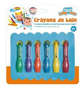 Crayon de bain à mine de savon