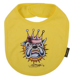 Bavoir Ed Hardy by Christian Audigier Motif king dog
